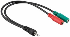 Klinken adapter für headset - adapter,