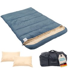Skandika Doppelschlafsack Oppdal 230 × 160 cm Deckenschlafsack 2 Personen Neu