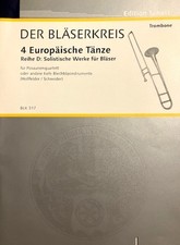 4 Europäische Tänze für Posaunenquartett