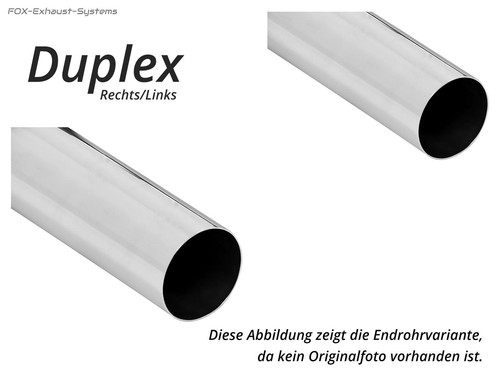 Duplex sportauspuff ford - ,