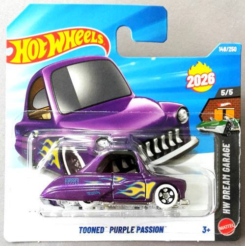 Hot wheels tooned purple - hot,