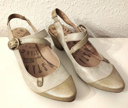 Mustang slingpumps beige - mustang, gr