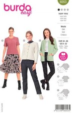 Schnittmuster Burda 6053 kurze