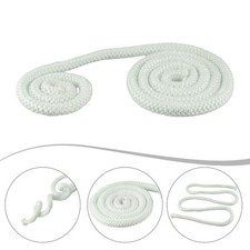 Kaminofen Ofen Tür Seil weiß