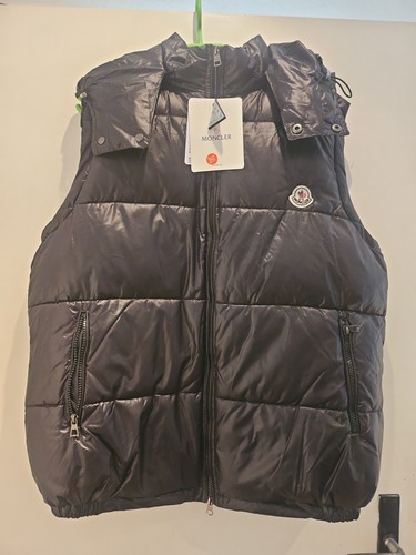 Moncler daunenweste mit kapuze - daunenweste,
