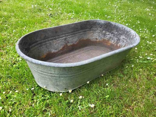 Alte babywanne zinkwanne - babywanne,,