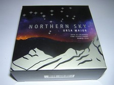 Silbermünze Halbrund Northern Sky Ursa Major von 2016, neu