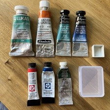 Professionelle Aquarell Farben Tuben Daniel Smith Schmincke Winsor Newton Lukas