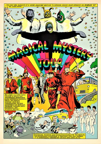 Beatles concert poster x18 - poster, 12"x18"
