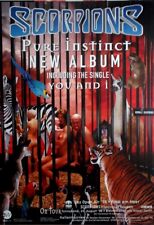 SCORPIONS - 1996 - Promotion - Plakat - Pure Instinct - Tour - Poster