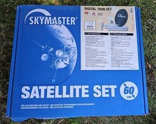 SKYMASTER Satelliten Schüssel mit 1 Receiver