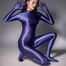 Women's Shiny Wetlook Bodysuit