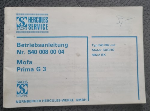 Betriebsanleitung hercules - betriebsanleitung,