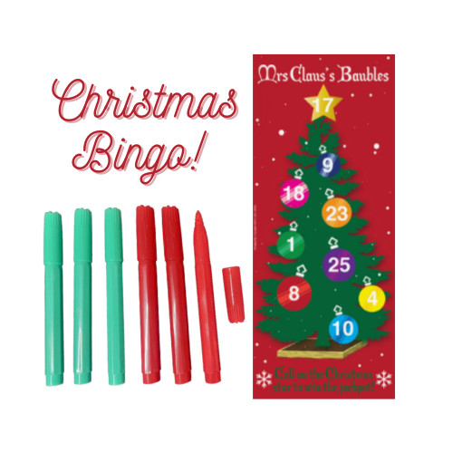 Weihnachten bingo packung mit - weihnachten,