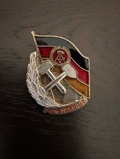 DDR Abzeichen SDAG Wismut 2. Klasse emailliert