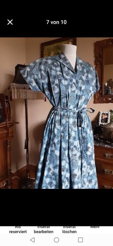 Original 50er jahre baumwoll - original,