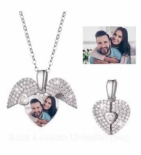 Herz Anhänger aufklappbar