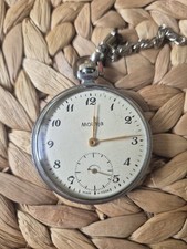 Molnija Taschenuhr - Soviet,  Handafzug