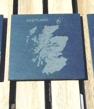 Schottland Karte Schiefer