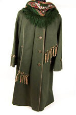 orig. BAVARIA LODEN knöchellanger Damen Trachtenmantel Gr. 46 | Schal Schaltuch