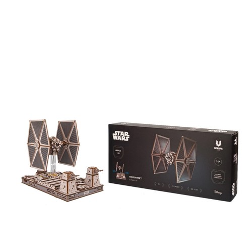 Tie fighter holzmodell star - tie,