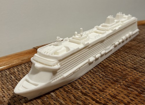 Britannia scale model - p&o, 3d