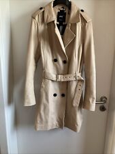 Neuer Ledertrenchcoat Beige