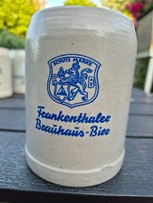 alter  Bierkrug Frankenthaler Brauhaus , 0,5 Liter  zu 1994