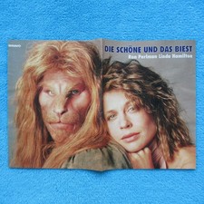 Die Schöne und das Biest Linda Hamilton POSTER BRAVO 2 Seiten 1990er EMF