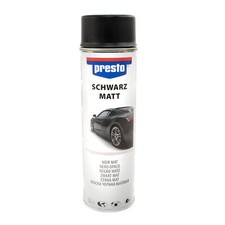 Presto Felgenspray Schwarz matt Rallye Spray Lackspray 428955 500 ml Sprühlack