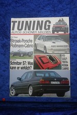 Tuning 4/88 Schnitzer S7 Abt Passat Saab 9000 Escort RS Oettinger Bus Strosek