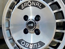 4x Neu RONAL R10 Turbo 7x15 4x100 ET37 Audi 80 VW Golf BMW E30