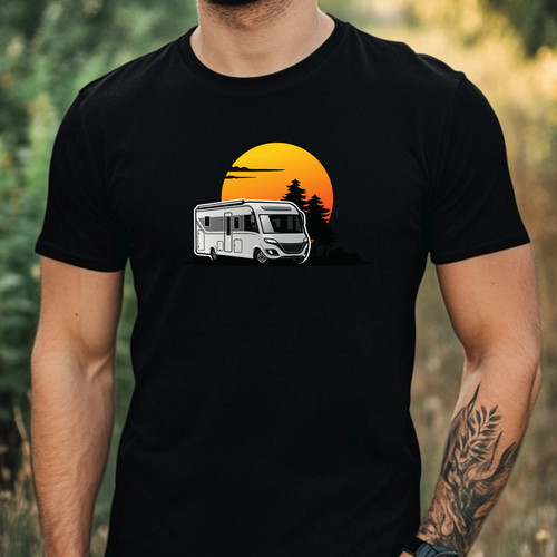 Herren shirt van - van, camper