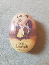 Leere Retro Seifendose Oval