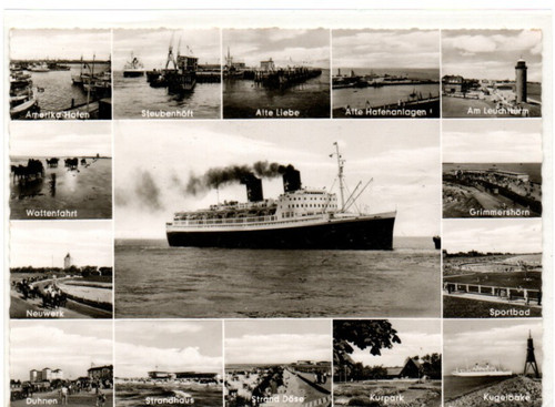 Ansichtskarte cuxhaven - ,