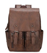 Camel active leder rucksack - camel,