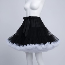 Damen Petticoat Tüllrock kurz