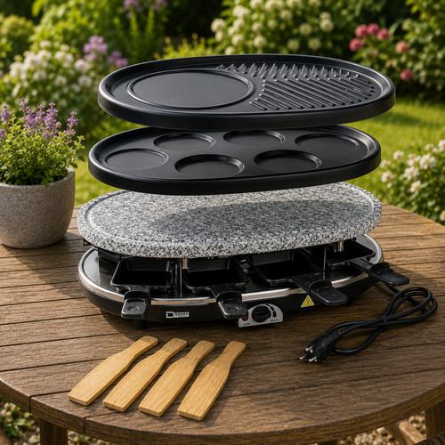Raclette grill 3in1 - raclette-grill,