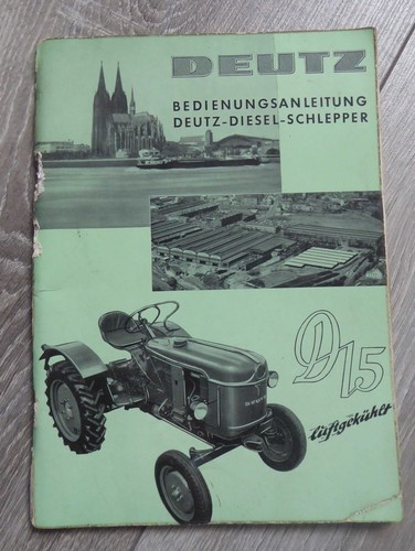 Deutz schlepper d15 - deutz, (f1l712)