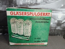 Gläserspülbürste Gläserspülgerät DDR Küchenhilfe Ostalgie Gastronomie Kult OVP