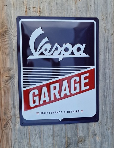 Vespa garage extra großes - vespa,
