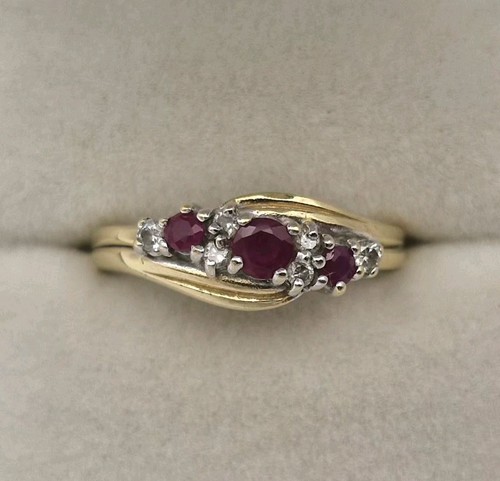 Ring gelbgold rubin - kt,