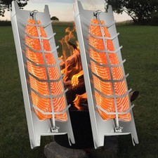 58cm flammlachsbrett set - 2x,