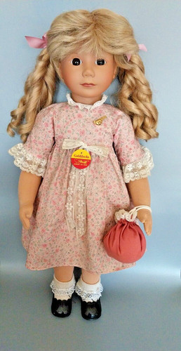 Steiff puppe goldilocks - puppe,