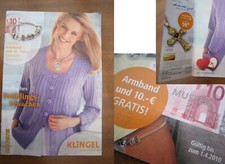Katalog KLINGEL 2010 "Modische Frühlings-Erwachen" Mode Wäsche Wohnen Haushalt