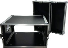 audio rack mount case - black