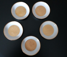 5 Fürstenberg Sammelteller Zierteller Golddukaten DM je ca. 11,5cm 1.Wahl 