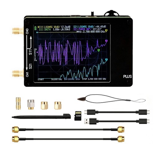 Handheld 50khz 7ghz network - 50khz, 2