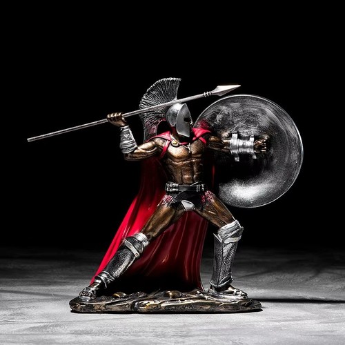Spartanischer krieger statue - spartanischer,