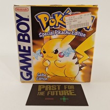 Gameboy Classic Pokemon Gelbe Edition OVP CIB PAL